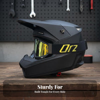 Full Face Helmet Shell Motocross Helmet Washable Liner Guarding Headwear for Motorcyclists, Motorcycle Cyclist S, Rough Terrain, Street Biking