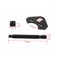Heavy-Duty Brake Disc Removal Tool High-Strength Wheel Hub Removal Tool Hardened Wheel Hub Puller Corrosion-Resistant for Mechanics