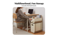 Space-Saving Under-Desk Organizer Structure With Wheels 4-Tier Rolling Drawer Storage Unit Easy to Move Office Furniture effortlessPulling Drawers for Students, Teachers, Crafters, Dorm Room, Narrow Areas, Classroom, Bathroom