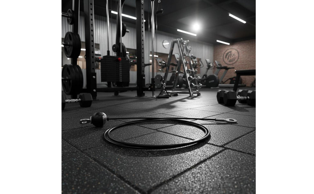 Gym Cable Replacement Steel Wire Rope Set with PU Coating