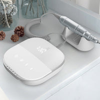 Electric Manicure Drill Low Noise Nail Polishing Machine Digital Display Display Electric Nail File for Professionals