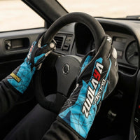 Karting Gloves Outer-Seam Full-Finger Driving Gloves Ergonomic Fit Sports Accessory