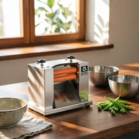 Edamame Shelling Machine Small Size Edamame Sheller Stainless Steel Food Prep Equipment for Restaurant