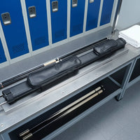 4-Hole Cue Tube Carry Handle Oval Cue Case Long-Lasting for Tournaments