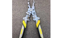 Folding Wire Stripper Pliers Multifunctional Wire Stripping Pliers Tool Insulated Ergonomic for Electricians