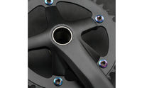 Bike Crankset with Bottom Bracket 130 Crankset with Bottom Bracket High-Strength for Commuters