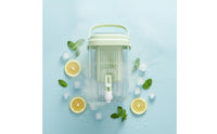 Food Grade Material Refrigerator Cold Water Jug with Spigot Large Capacity Fridge Drink Dispenser with Spigot Leak-Proof Refrigerator Water Dispenser Easy to Clean for Outdoor, Picnic, Party