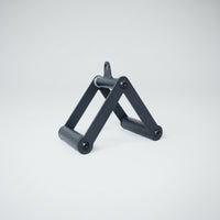 Matte Black V-Shaped Handle with Rotating Hanger Swivel Double D Handle Heavy-Duty V-Bar Long-Lasting for Athletes, Lat Pulldowns, Home Gym, Strength Training