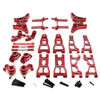 Metal Anodized Chassis Support Parts Kit Rod Set for 1/12 UD1201 UD1202 -12PRO