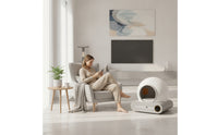 Automatic Cat Litter Box Odor-Eliminating Pet Supply for Busy Professionals, Indoor, Apartments