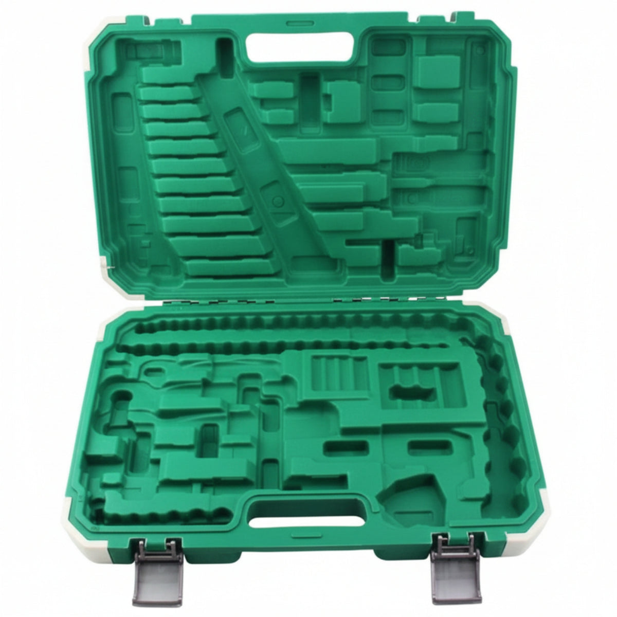 Tool Storage Case Compact Empty Tool Box Shockproof for DIYers, Technicians