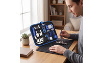 Watch Repair Tool Kit with Case Compact Watch Repair Kit with Carrying Case Sturdy Spring Bar Tool for Workbench