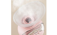 Hot and Cold Eye Mist Device Handheld Eye Mister with Face Cup Portable Nano Mist Sprayer Compact for Office Workers, Students, Travelers, Dry Eyes, Desk Work, Travel