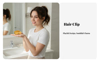 Fruit Design Grip Hair Grip Korean Design Fruit Design Hair Grip Ponytail Holder Hair Grip Summer Atmosphere Cute for Women