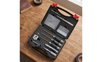 Fishing Reel Maintenance Kit Hard-Cased Fishing Reel Tool Kit Knurled Tools for Tackle Box