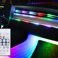 Interior Car LED Strip Lights Slim LED Strip Lighting Linear for Dashboard