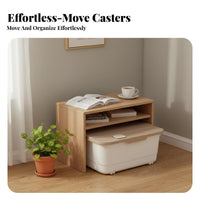 Rolling Under-Sink organizer Waterproof Cacontaineret Organizer With casters for Homeowners