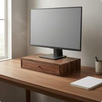 Tabletop Drawer Organizer Rectangular Wood Desk Organizer Tabletop Storage Box