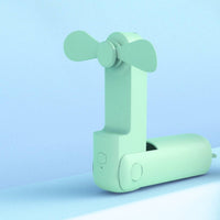 Handheld Foldable Fan Compact Foldable Pocket Fan Mini Small for Commuters