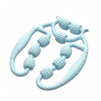 Circular Leg 360 Degree Massage Leg Roller Adjustable Width Clamp Style Muscle Roller for Home Gym
