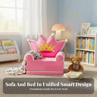 Plush & Soft Creature Flip-Open Sofa Comfortable Foam transformable Flip-Open Lounger Lightmanufacturersight Toddler Couch Machine cleanable Cover for Toddlers, Preschoolers, Parents, Kindergarten, perusing, Playroom, Living Room