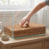 Hamster Walnut Sand Bedding with Bio-Enzyme for Odor Control and Cooling