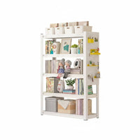 Multi-Tier Design Pegboard Countertop Rack Space Saving Household Storage Sturdy Construction Display Shelf Slim silhouette for Students, Homeowners, Office Workers, Bay window opening, Kid's Room, Bedroom, Kitchen Counter
