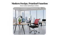 Ergonomic Design Mesh spine rotate Chair Adjustable Height Office Furniture effortless Rolling Lumbar Support for Employees, Remote Workers, Students, Conference Room, Reception Area