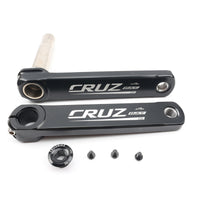Crank Arm Assembly with Spindle Hollow Integrated Cycle Crank Arm Assembly Crankset with Spindle CNC-Machined Cycle Crankset