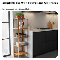 Space-Saving Multi-Tier Standing Shelf High Load Capacity Storage Rack Heavy-Duty Shelving Unit Slatted Design for DIY Enthusiasts, Homeowners, Kitchen, Balcony, Bathroom, Living Room