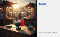 Bluetooth Loudspeaker, High Power Rechargeable Megaphone, Recording, Car Advertising, Market Stall Attachment