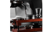 Espresso Pressing Station Multiple Recesses Coffee Tamper Organizer Storage Compartments Portafilter Holder