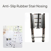 Anti-Slip Ladder Pole Grip Heavy Duty Ladder Pole Grip Hardware Accessory for Contractors, Professionals, Construction Sites, Outdoor