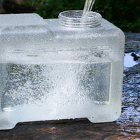 Water Bucket with Faucet Transparent Water Container with Faucet Portable for Road Trips