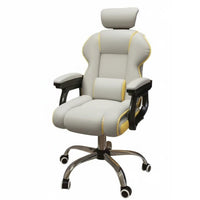 Padded Sofa Design Gaming Chair 360° Swivel Reclining Office Chair with Footrest