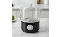 Electric Towel Steamer Countertop Towel Steamer with Transparent Chamber Compact Appliance Corded for Estheticians, Barbershops