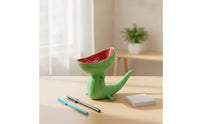 Creature Soap Holder Three-dimensionalPrinted Creature Figurine Quirky Gecko Soap Holder for Washroom, Vanity, Desktop