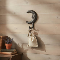 Cast Iron Wall Hook Farmhouse Decorative Hook Hard-Wearing Construction for Hallway