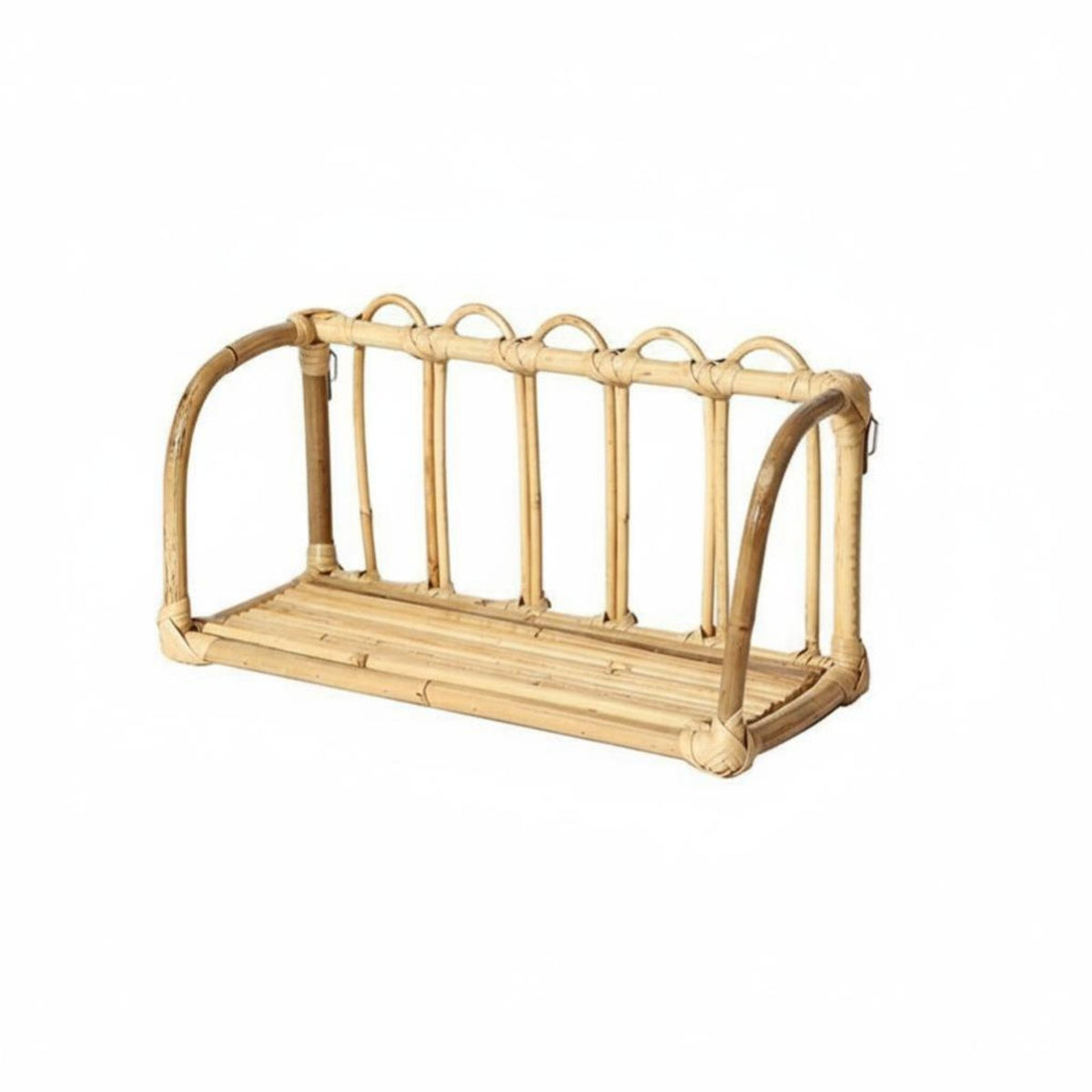 Woven Semi-Circular Shelf Boho and design wall surface Decor Easy to Install for Dorm Room, Women