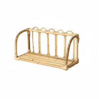 Woven Semi-Circular Shelf Boho and design wall surface Decor Easy to Install for Dorm Room, Women