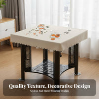 Waterproof Mahjong Table Cover Oil-Proof Mahjong Tablecloth Easy to Clean for Families, Homeowners