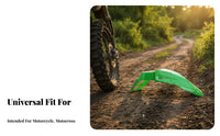 Dirt Bike Front Mudguard Shock-Resistant Resistant Dirt Bike Mudguard Motocross Front Mudguard Lightweight Design