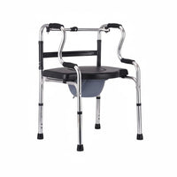 Forearm Support Assistance Device Easy to Use Folding Restorative Assistance Device Sturdy Stainless Steel Walking Frame Mobility Support for Elderly People