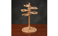 Traditional Wind Instrument Display Stand Five-Tier Traditional Wind Instrument Stand Space-Saving Desktop Holder for Instrumentalists, Collectors