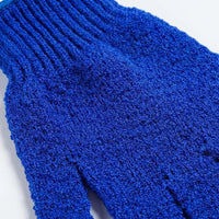 Bath Exfoliator Glove with Rope Attachment for Deep Cleansing, Double Sided Scrubbing Mitt for Adults Wash Gloves Textured Surface