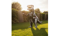 Inflate Inflatable Skeleton Dinosaur Costume Funny Inflatable Dinosaur Costume Long-Lasting Apparel One Size Fits All for Cosplay