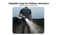 High Power Luminous Source Searchlight Long Range Light Projection High Power Handheld Searchlight Battery-Powered Luminous