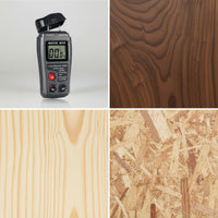 Handheld Wood Moisture Meter Accurate Digital Moisture Meter Easy Use Dampness Meter Colored Indicators for Material Inspection
