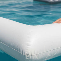 Wear-Resistant Inflatable Yacht Slide Quick Inflation & Deflation Floating Sea Slide Compact Storage Water Sports Equipment Sturdy Molded Handles for Ocean, Lake