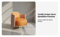 Nordic design Curved Settee space-efficient Size Curved Sectional Couch Minimalist Aesthetic Sofa configurable Design for Apartment Dwellers, Interior Designers, Reception Area, Office, Retail outlet, Small Spaces